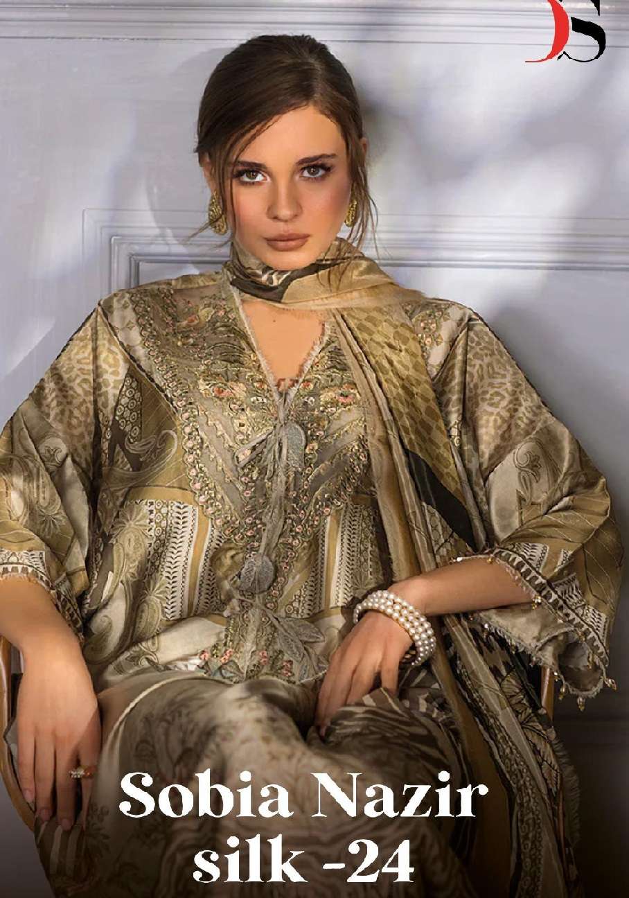 Sobia Nazir Silk-24 by DEEPSY SUITS 